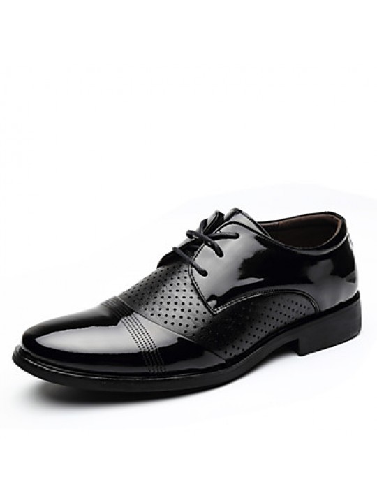 Men's Shoes Casual/Party & Evening/Office & Career Fashion Leisure and Business Leather Shoes Black/Brown  