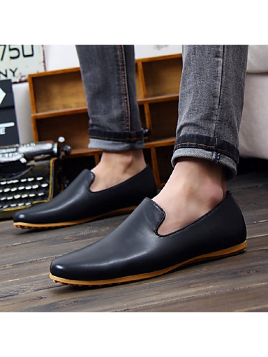 Outdoor / Casual  Loafers Black / White  