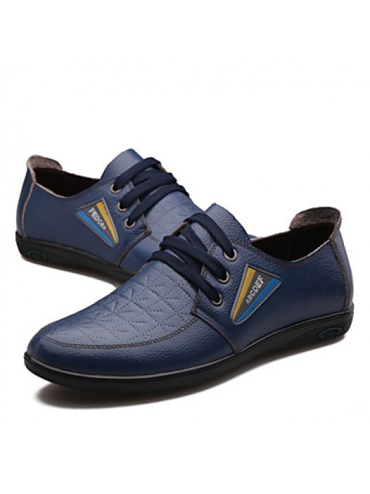 Men's Shoes Casual  Oxfords Black / Blue / Brown / Yellow  