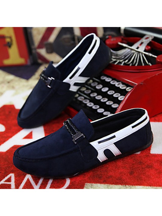 Men's Shoes Casual  Boat Shoes Black / Blue / Red  