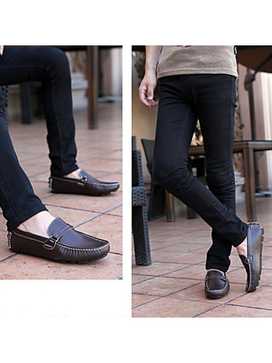 Outdoor / big size / Office & Career / Party & Evening / Casual Leather Loafers Black/Blue/Brown  