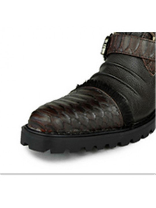 Shoes Casual Boots Black / Brown  