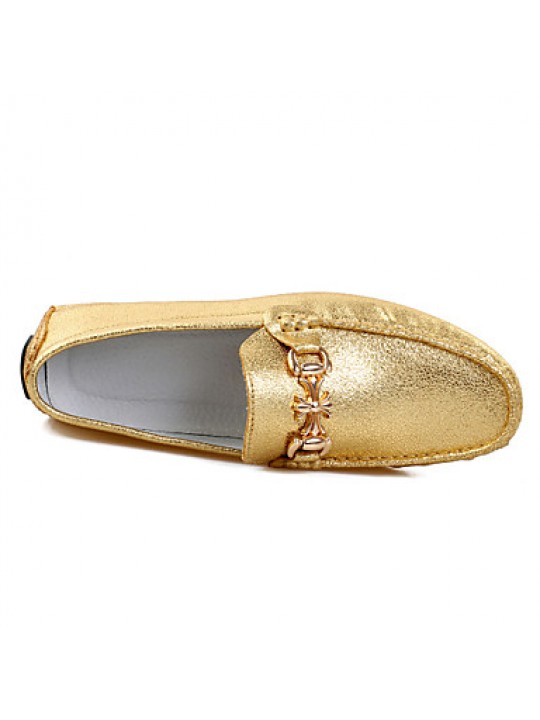 Synthetic Office & Career / Casual Loafers Office & Career / Casual Slip-on Silver / Gold  