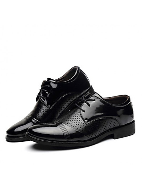 Men's Shoes Casual/Party & Evening/Office & Career Fashion Leisure and Business Leather Shoes Black/Brown  